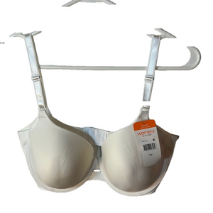 Warner's White Bra underwire and lightly lined size 36D NWT